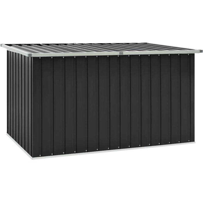 

Caja de almacenamiento de jardín gris antracita 171x99x93 cm - Antracita - Vidaxl