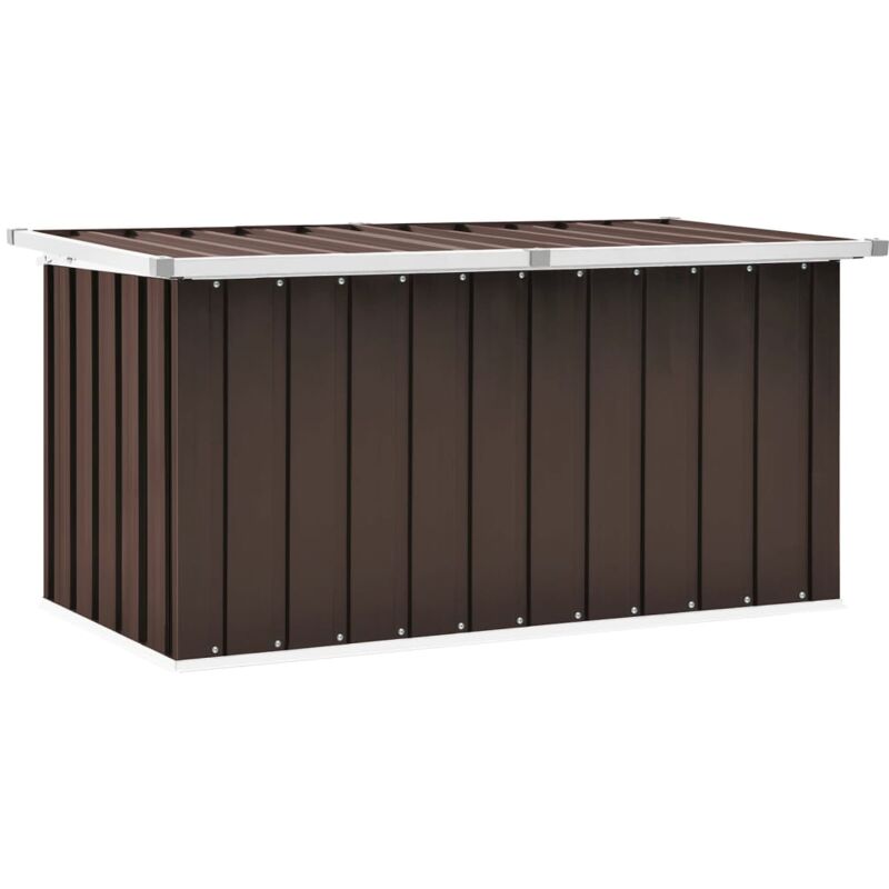 

Caja de almacenamiento de jardín marrón 129x67x65 cm - Marrón - Vidaxl