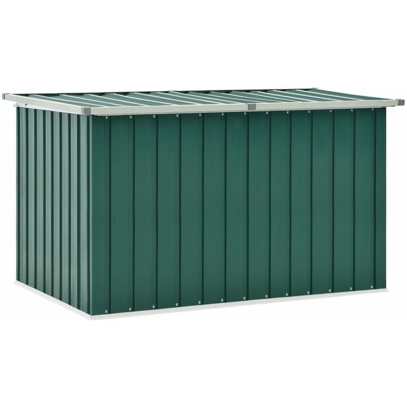 

Caja de almacenamiento de jardin verde 149x99x93 cm