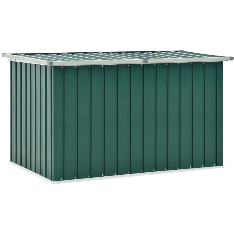 

Caja de almacenamiento de jardín verde 149x99x93 cm
