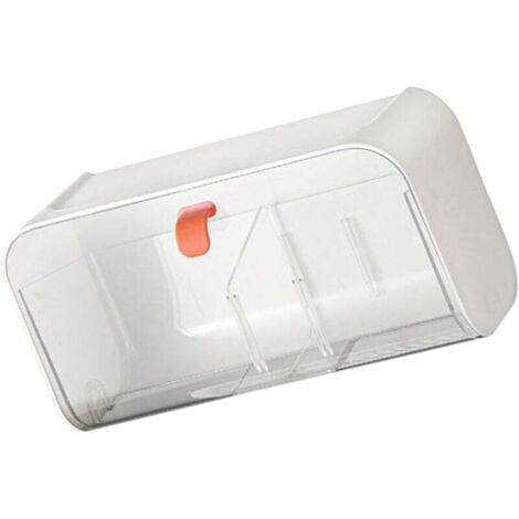 Caja de almacenamiento de joyas y cosméticos de pared KZQ - Organizador de baño eficiente - Organizador de maquillaje a prueba de polvo