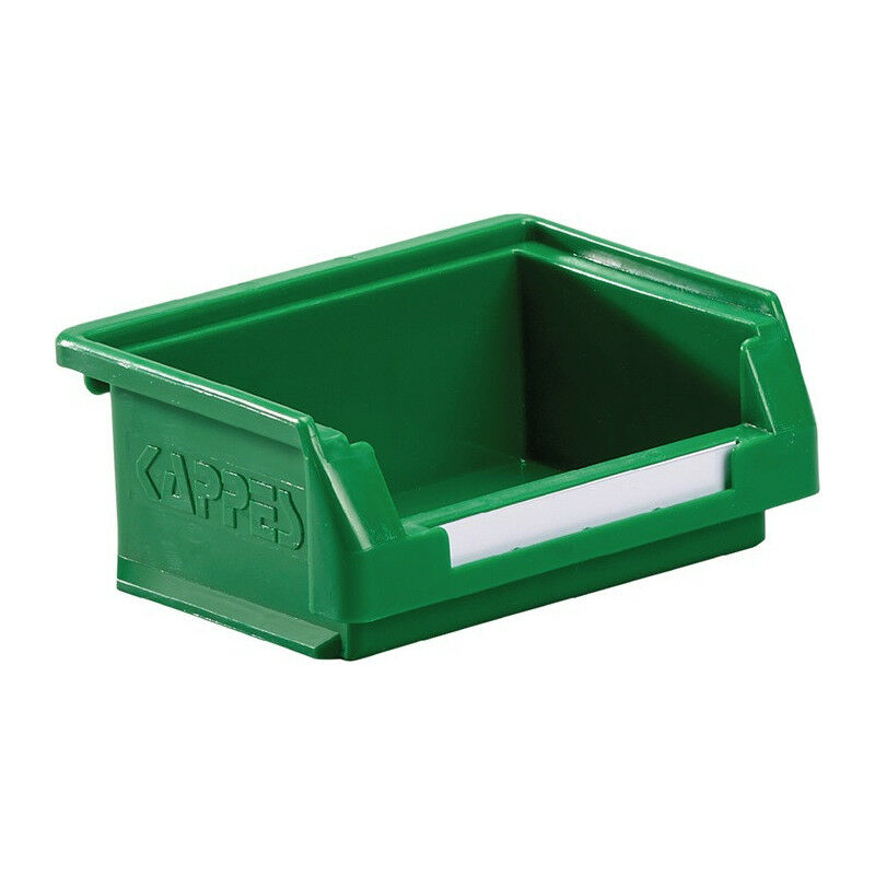 

Caja de almacenamiento abierta L85xL105xH45mm PE verde KAPPES