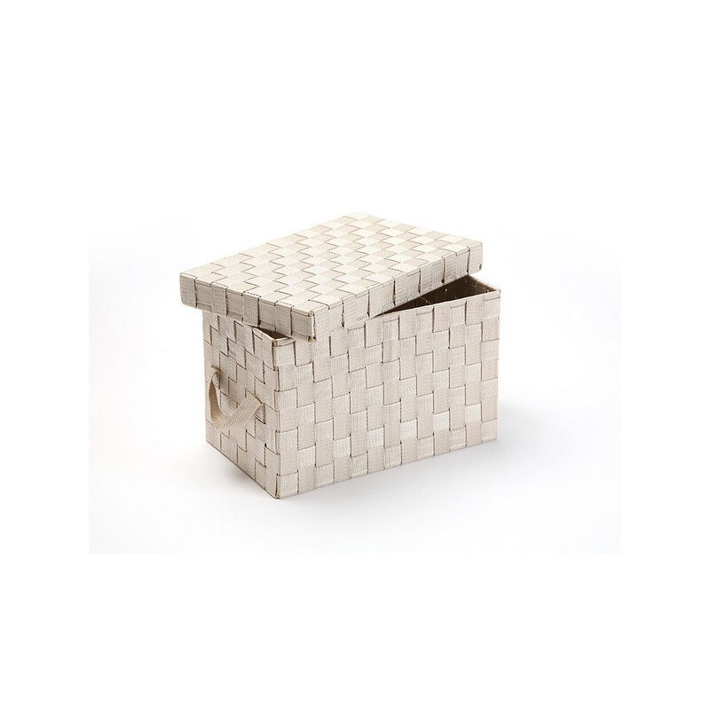 

Caja de Almacenamiento Nali Grande Con Tapa Beige (22 x 35 x 22 cm)