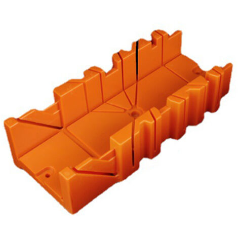 Caja de almacenamiento para sierra ingletadora de madera - ABS multiángulo (22,5/45/90°) Estable para trabajos de bricolaje y renovación
