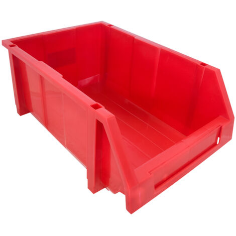 CAJA DE ALMACENAMIENTO ROJA N.° 4 380/245/150 MM - UB-900-0041