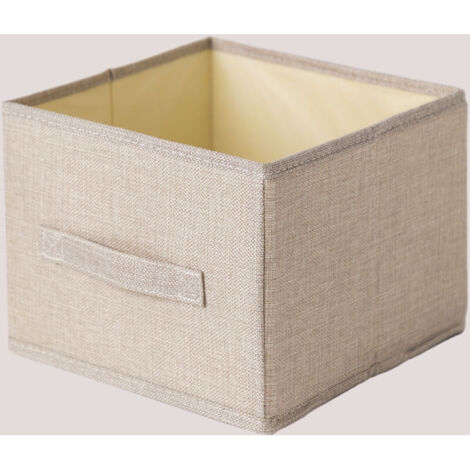 Caja de almacenamiento textil de 26 cm x 25 cm – Diseño desmontable para optimizar el espacio – Diseño moderno