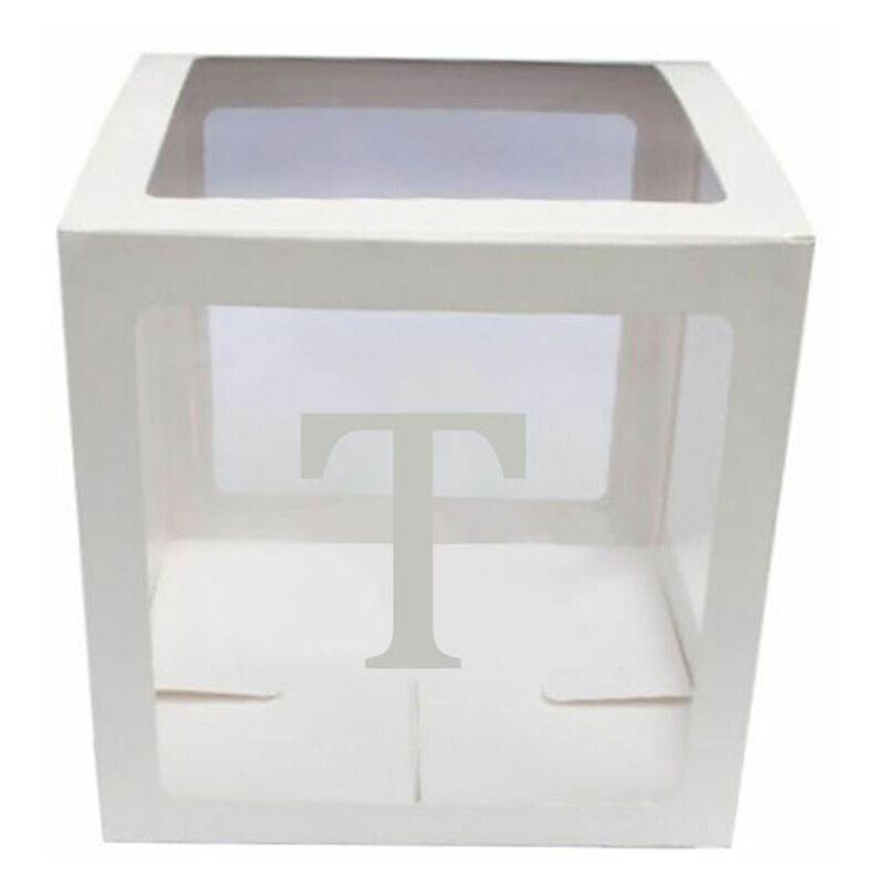 

Caja de almacenamiento transparente para almacenamiento de alimentos, fiesta sorpresa, decoracion de boda, caja de regalo, suministros para ninos, T