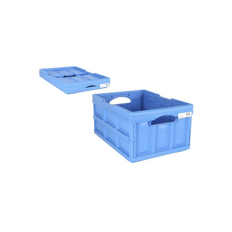 

Caja de Almacenamiento Ursus Tontarelli 32 L Plegable Azul (47,5 x 35,2 x 23 cm)