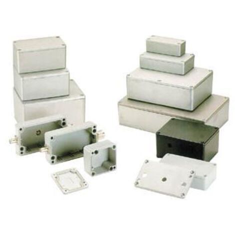 CAJA DE ALUMINIO ESTANCA 115 x 65 x 30mm