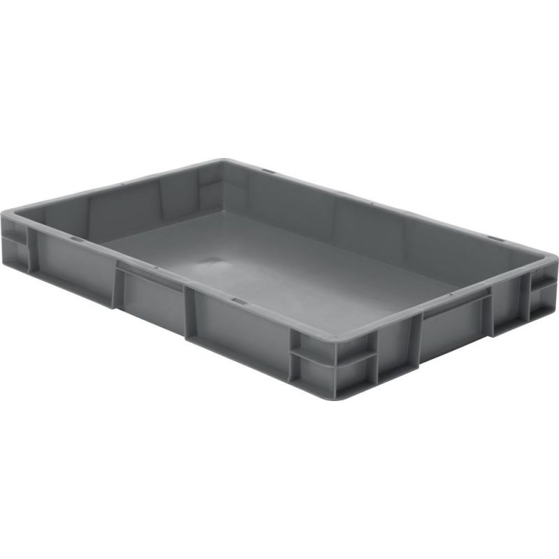 

Lakape - Contenedor de transporte manejable TK600/75-0, gris