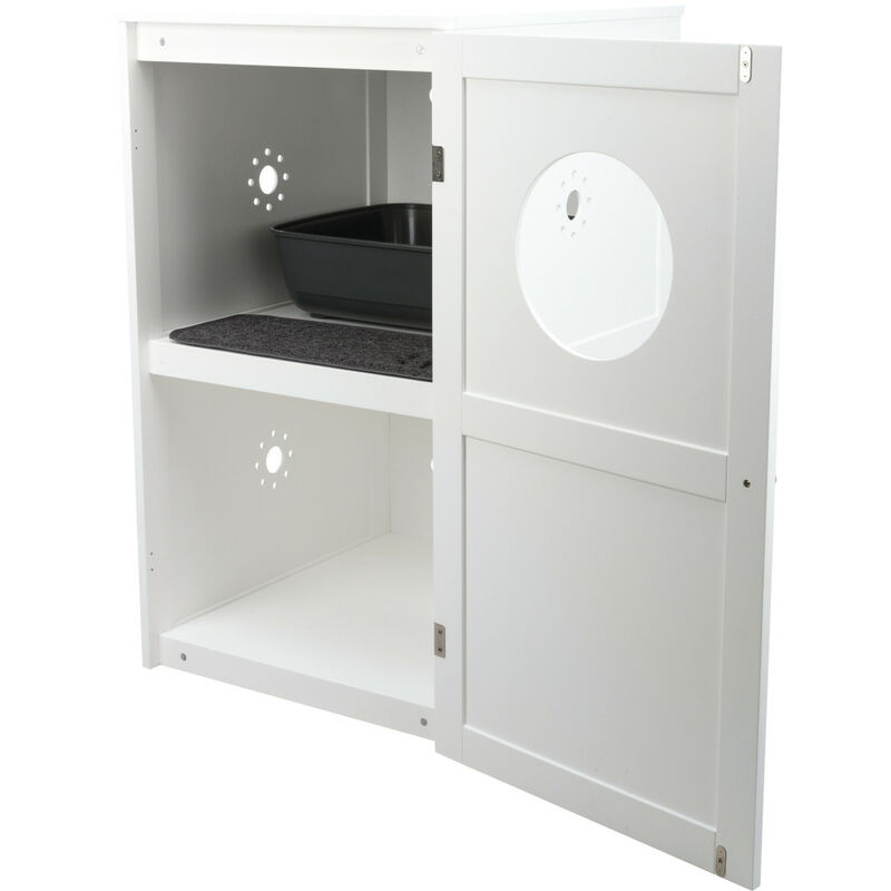 

Trixie - Caja de arena para gatos con 2 compartimentos H 90 cm.