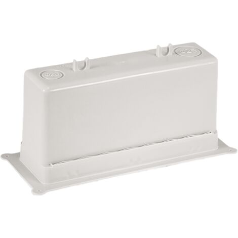 Caja de bajada de tabique de hormigón completa lisa - PIOVRA con tapa