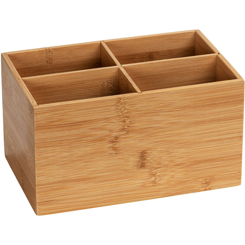 

Caja de bambú Terra, 4 compartimentos