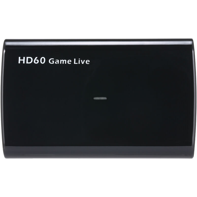 

Caja de captura de videojuegos 266 1080P HD para soporte de video en vivo Entrada y salida de video 1080P Entrada MIC Negro, Negro - Ezcap