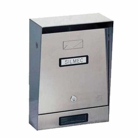 Caja de cartas de acero inoxidable 10-002 Silmec