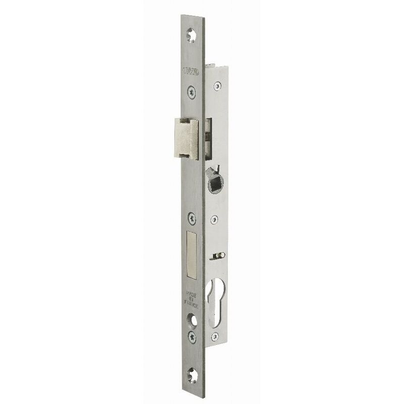 Thirard - Caja de cerradura con cilindro de perfil L21/A16.5/EA70 placa frontal reversible de acero inoxidable sin Intercambiabilidad 1/2T - Rlx