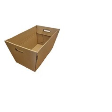 Caja de compra marrón Selgros111 54x33x26 cm - espaciosa y resistente