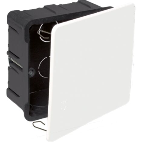 Caja de conexión de empotrar en tabique hueco de 164x106x47 garra metálica 16 entradas tubo diámetro 25 SOLERA 5563