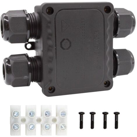 Caja de conexiones impermeable IP68 4 Vias en H