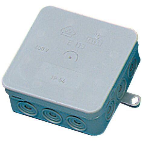 Caja de conoxione AP/FR IP54 12 introductions Jager (por 10)