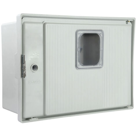 Caja de contador de agua con mirilla (CLAVED AR-1H)
