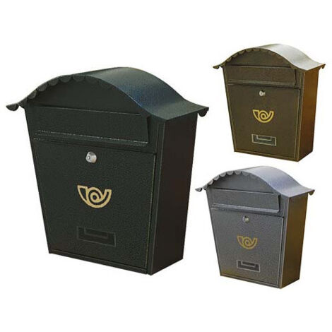Caja de correo Brixo Villa D'Este Antracita