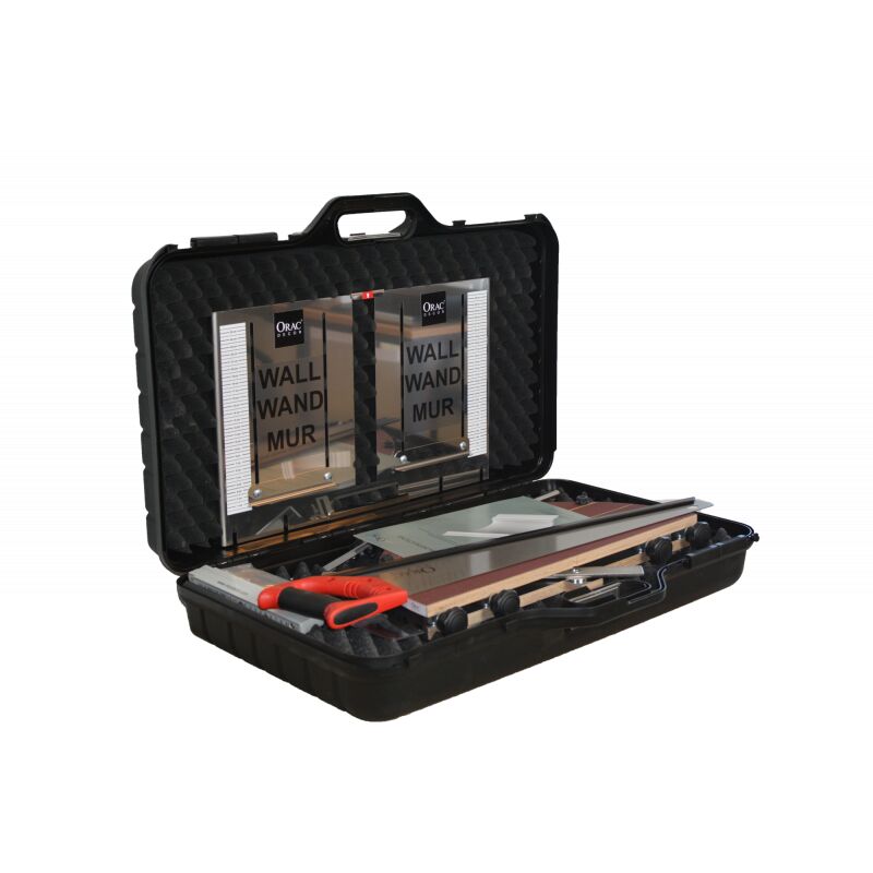 Caja de corte, caja y accesorios incluidos