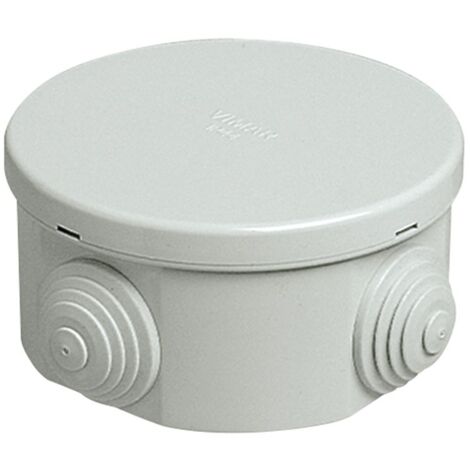 Caja de derivación para exteriores Vimar pasacables redondo IP44 V55002