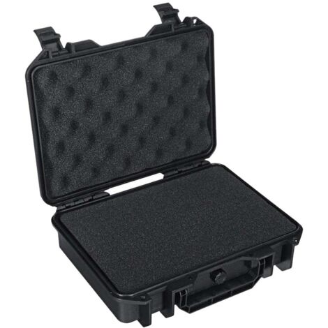 Caja de embalaje portátil, caja de seguridad de plástico, caja a prueba de humedad para instrumentos de precisión y productos electrónicos.