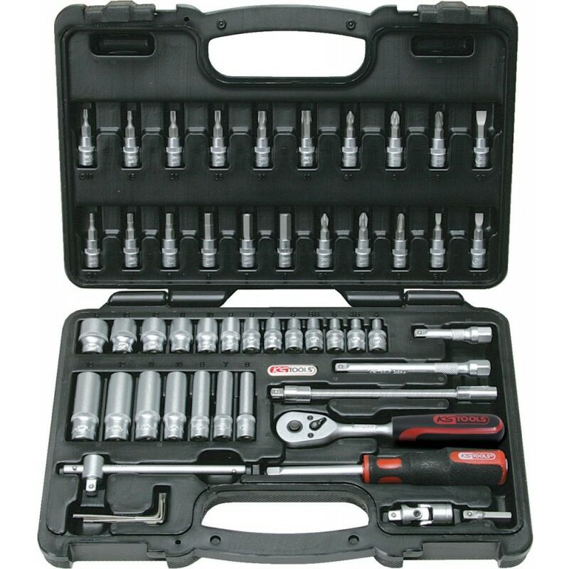 

Kstools - Caja de empalmes F6 1/4'' CROMOmata 53 unidades - KS Tools 911.0653