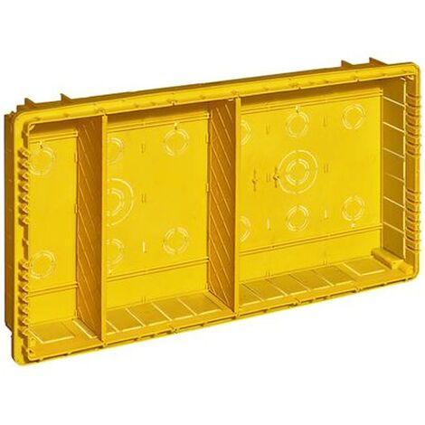 Caja de empotrar Bticino 520x289x70mm completa con tapa y tornillos 16211