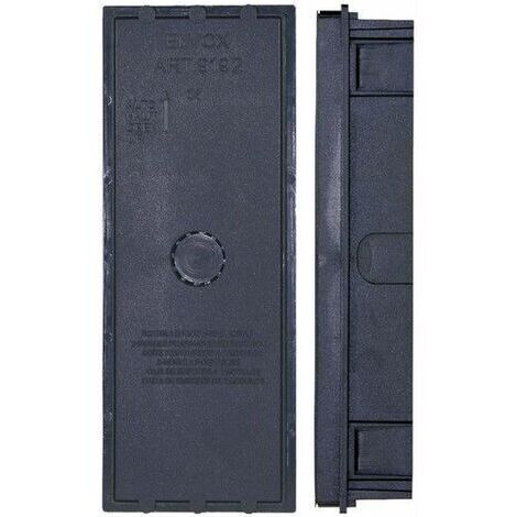 Caja de empotrar Elvox 2 módulos para placa exterior 9192