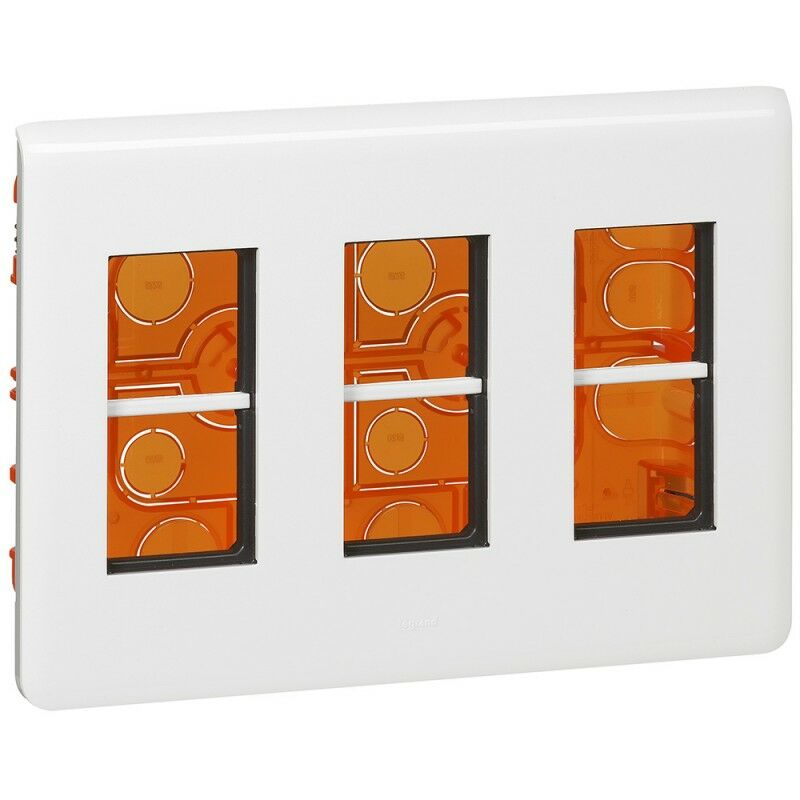 

Caja de empotrar Legrand 078873L Mosaic 3x4 modulos color blanco
