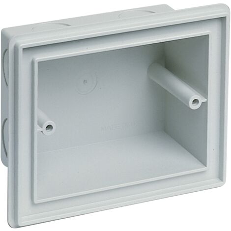 Caja de empotrar Vimar para tapas exteriores IP55 gris 13731.S