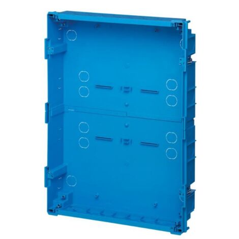 Caja de empotrar vimar v53754- centralita 54 módulos-azul