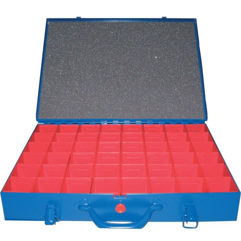 

Caja de entido de metal 440x330x 66mm 48 cajas intercambiabless