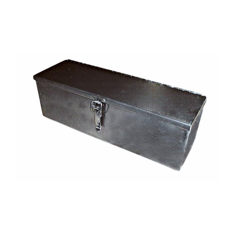 

Caja de herramientas de acero bruto (sin pintar) 260 x 140 x 130 mm 10/10 de espesor