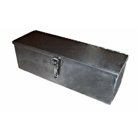 Caja de herramientas de acero bruto (sin pintar) 300 x 90 x 175 mm 10/10 de espesor