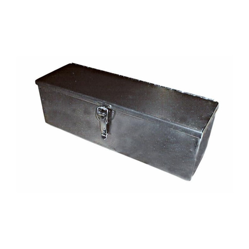 

Caja de herramientas de acero bruto (sin pintar) 300 x 90 x 95 mm 10/10 de espesor