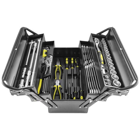 CAJA DE HERRAMIENTAS DE HIERRO 64 PIEZAS  JBM53565