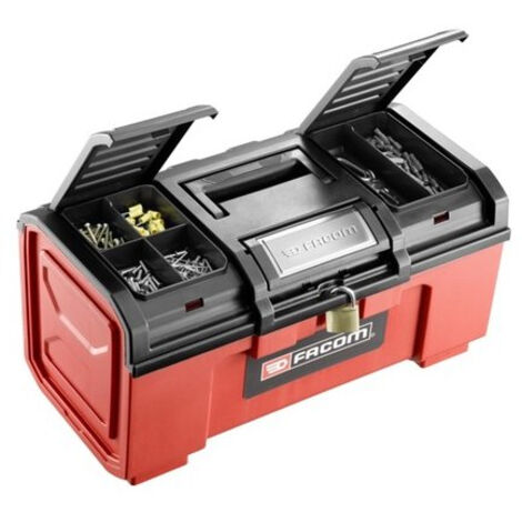 Caja de herramientas de plástico 16'' autocierre FACOM BP.C16NPB