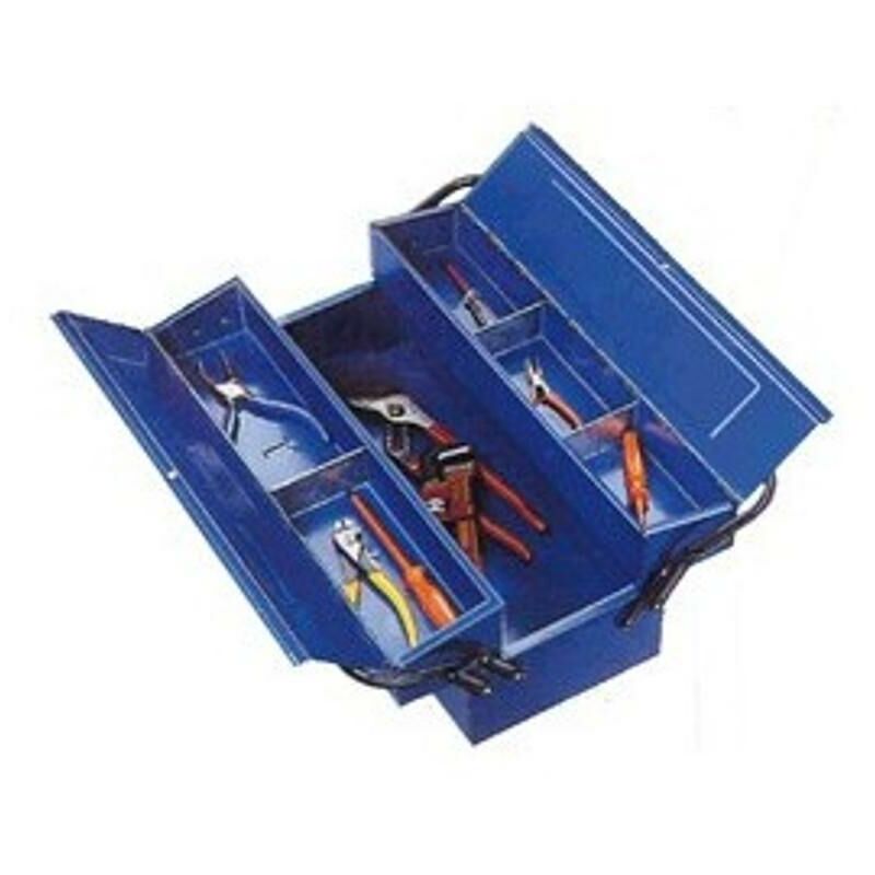 

Caja herram.metalica 3 comp.40x21,5x19cm - Mibricoplus