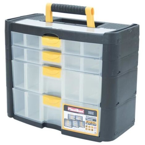 Caja de Herramientas Plastiken Titanium 90002 Plástico 40 x 20 x 33 cm