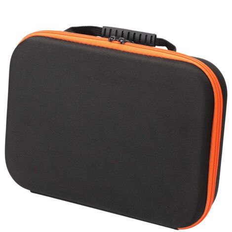 Caja de herramientas portátil fabricada en tejido Oxford EVA, impermeable y resistente a los golpes, de gran capacidad, para taladro eléctrico y herramientas.
