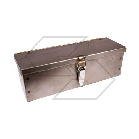 Caja de herramientas rectangular de chapa para tractor FIAT y varios modelos