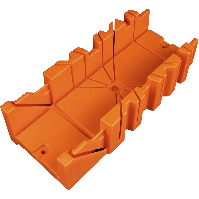 

Caja de inglete de 12 pulgadas para angulos de ranura de sierra trasera 45 / 22.5 / 90 grados Corta Caja de aserrado y sujecion para carpinteria