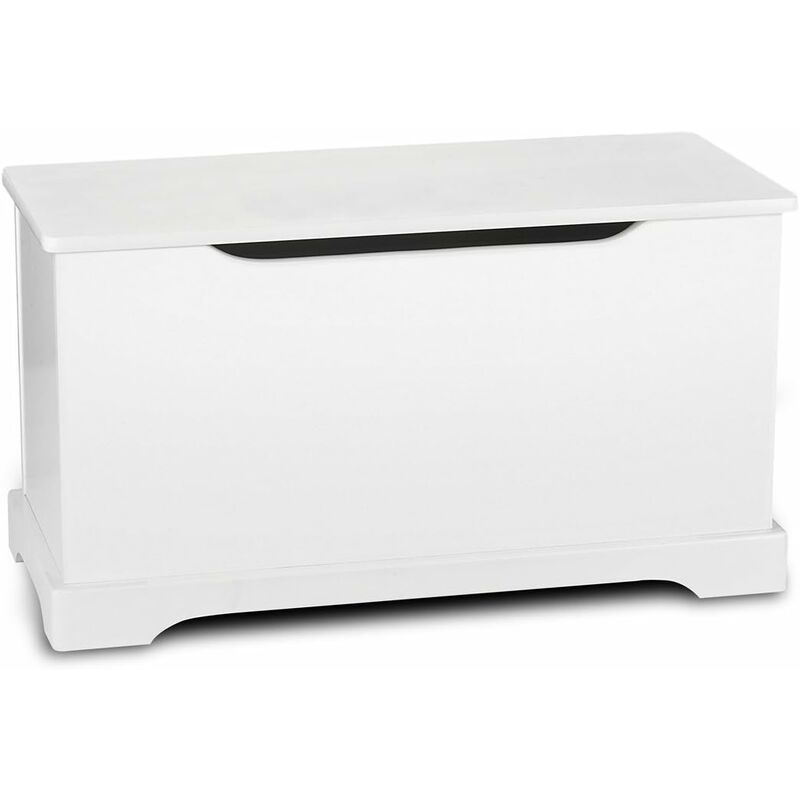

Caja de juguetes de madera: Blanco