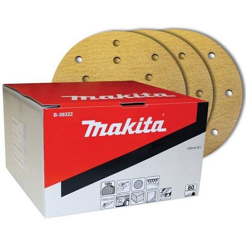 

B-39316 - Disco de lija diametro 150 grano 60 - Makita