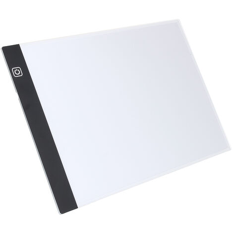 DRILLPRO Caja de luz Led Usb A4 regulable, tablero de trazado, plantilla de dibujo, mesa de bloc de copia LAVENTE