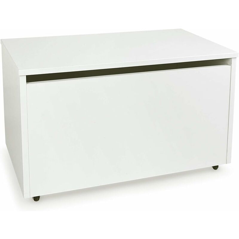 

Caja de madera blanca móvil